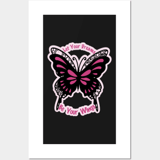 Butterfly Dream Wings Posters and Art